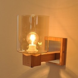 Lámpara de pared de vidrio moderna contemporánea Otros Característica para estilo mini Luz ambiental Apliques de pared Luz de pared