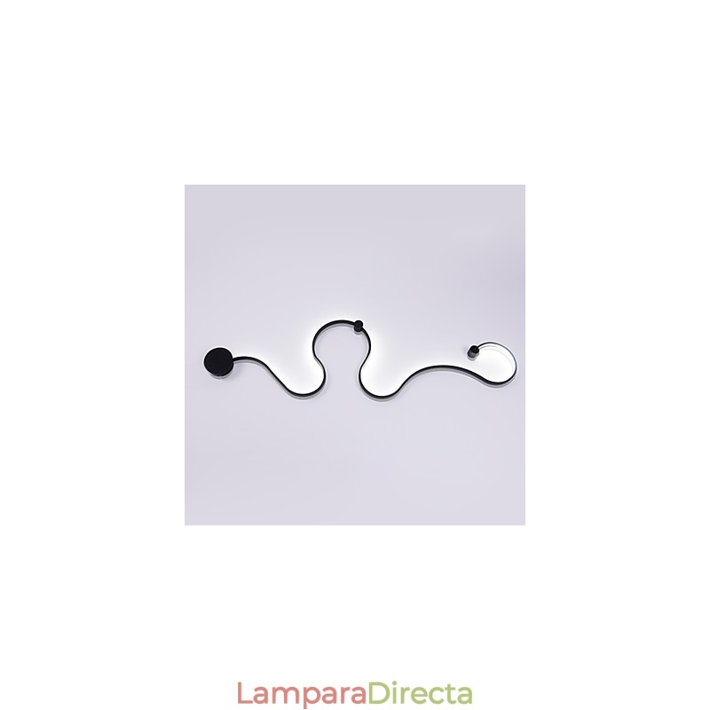 Apliques de pared modernos y contemporáneos de aluminio para dormitorio, escalera, sala de estar.