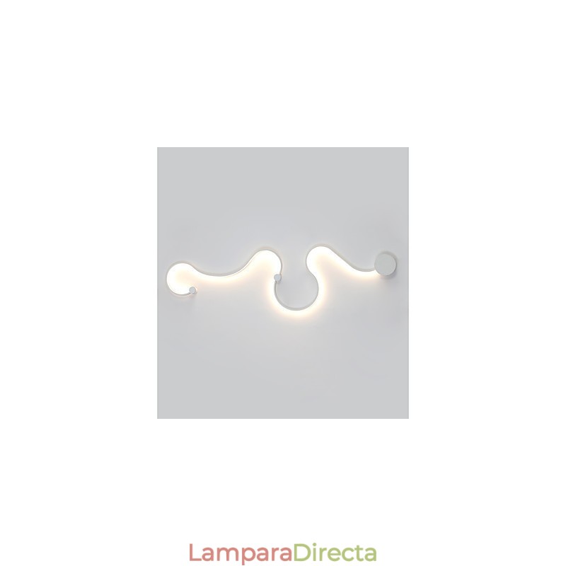 Apliques de pared modernos y contemporáneos de aluminio para dormitorio, escalera, sala de estar.