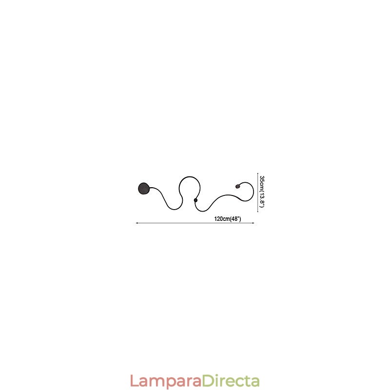 Apliques de pared modernos y contemporáneos de aluminio para dormitorio, escalera, sala de estar.