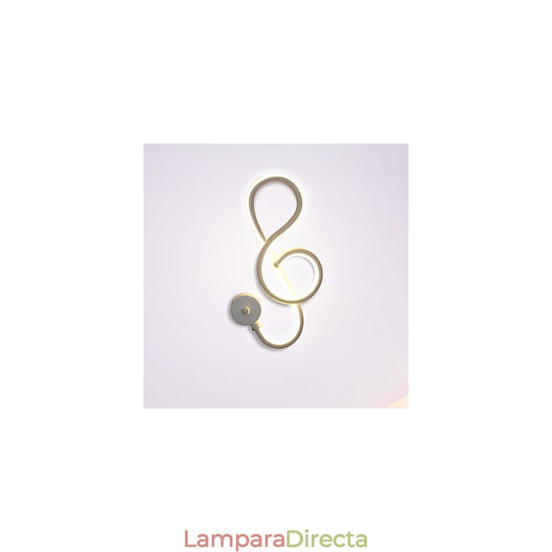 Lámpara de pared con barra de luz creativa moderna y sencilla para pasillo, lámpara empotrada para dormitorio, lámpara de noche, lámpara de aluminio