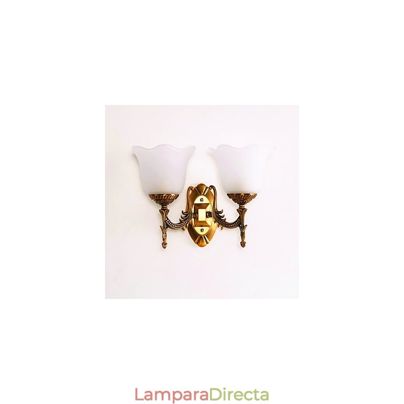Lámparas de pared modernas y contemporáneas con acabado galvanizado para protección ocular, estilo europeo o americano.