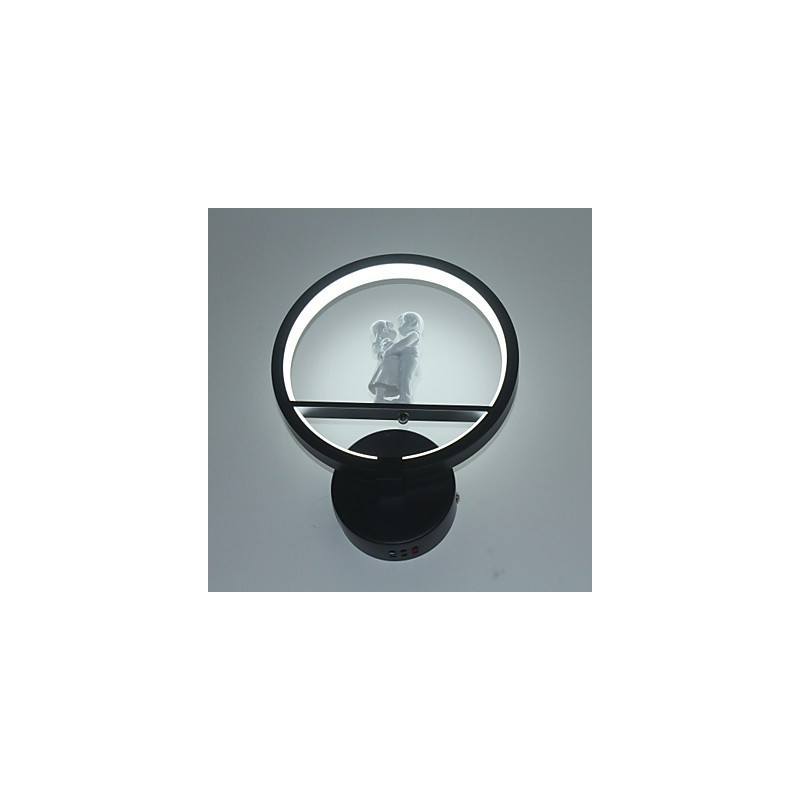 Lámpara de pared moderna minimalista para sala de estar, decorativa, de aluminio, para pasillo, balcón, dormitorio, lámpara de noche