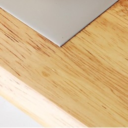 Lámpara empotrada estilo mini moderna contemporánea de madera y bambú