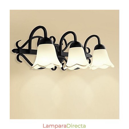 Lámpara de pared con luz ambiental de estilo retro campestre para proteger los ojos Lámpara de pared con luz ambiental de estilo retro campestre para proteger los ojos