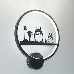 Lámpara de pared de aluminio, moderna, minimalista, creativa, para sala de estar, balcón, pasillo