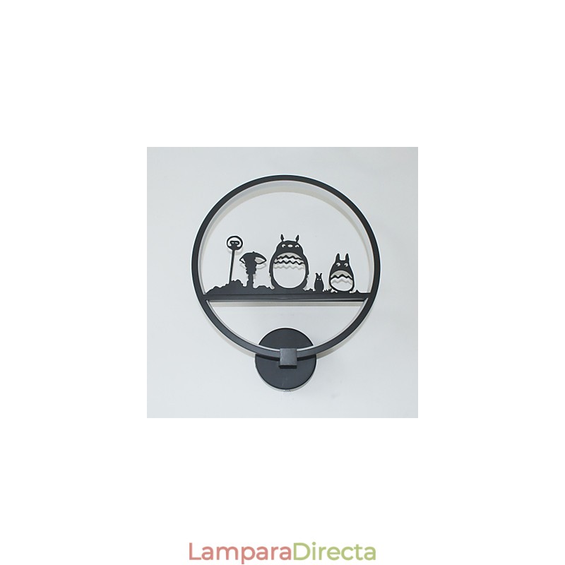 Lámpara de pared de aluminio, moderna, minimalista, creativa, para sala de estar, balcón, pasillo