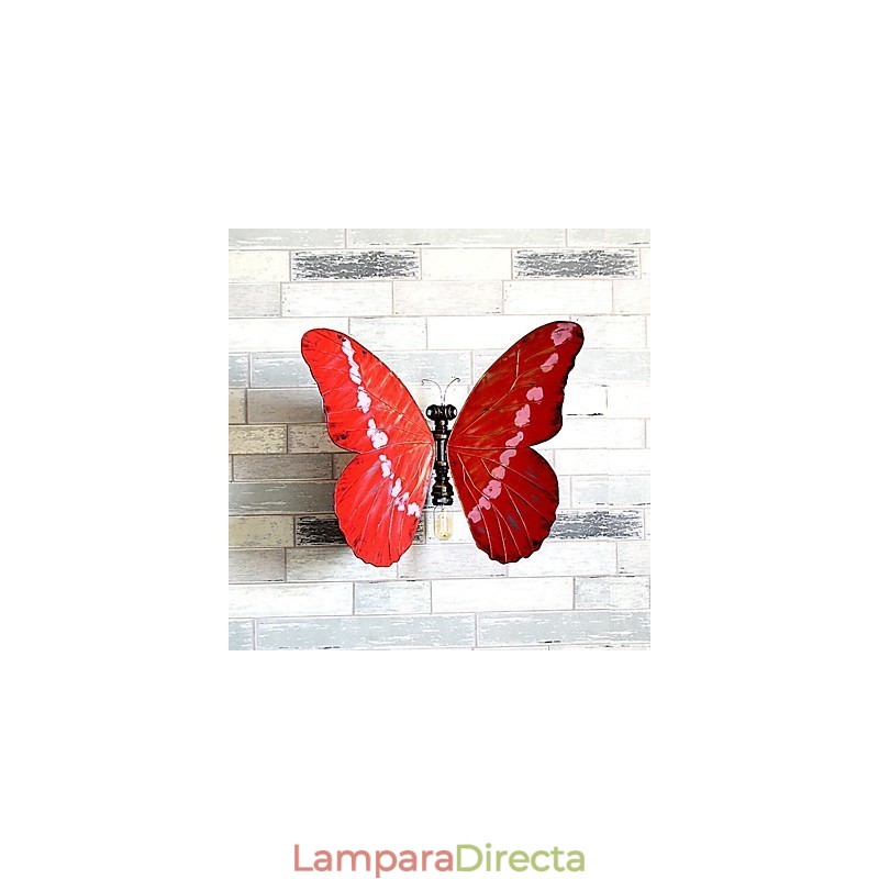 Pintura contemporánea moderna integrada para apliques de pared con luz ambiental.