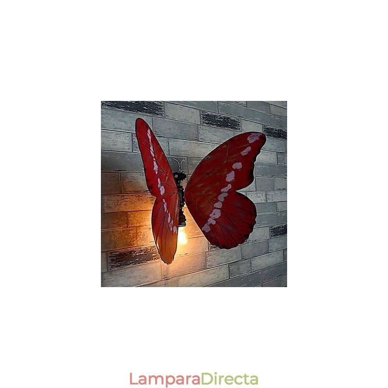 Pintura contemporánea moderna integrada para apliques de pared con luz ambiental.
