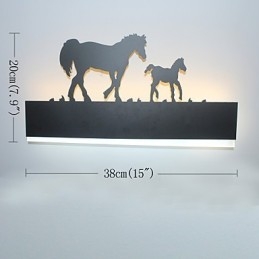 La nueva lámpara de pared de acrílico con personalidad creativa, iluminación decorativa, lámpara de dormitorio minimalista moderna, lámpara de noche.