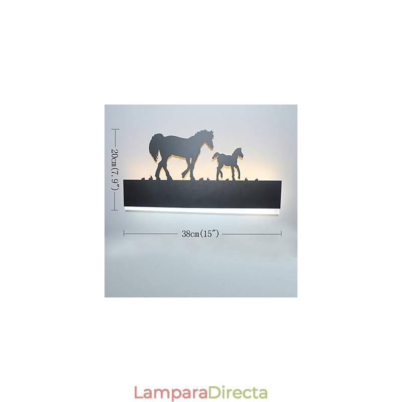 La nueva lámpara de pared de acrílico con personalidad creativa, iluminación decorativa, lámpara de dormitorio minimalista moderna, lámpara de noche.