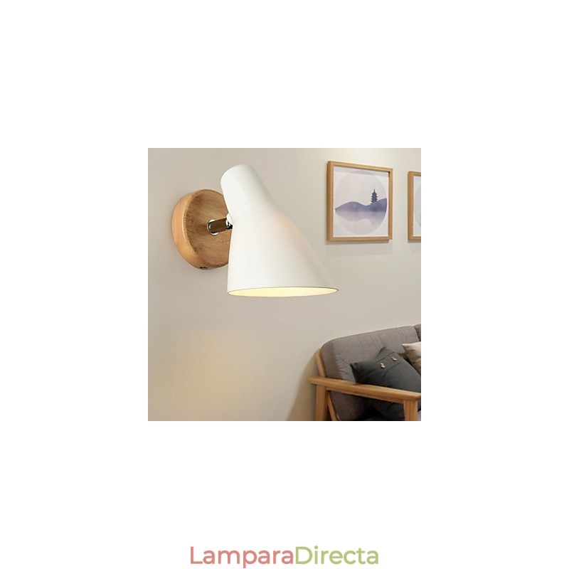 Apliques de pared con luz ambiental moderna y característica