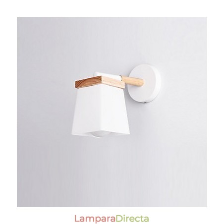 Lámpara de pared con pantalla de vidrio cuadrada para dormitorio, moderna, con luz ambiental, apliques de pared Lámpara de pared con pantalla de vidrio cuadrada para dormitorio, moderna, con luz ambiental, apliques de pared