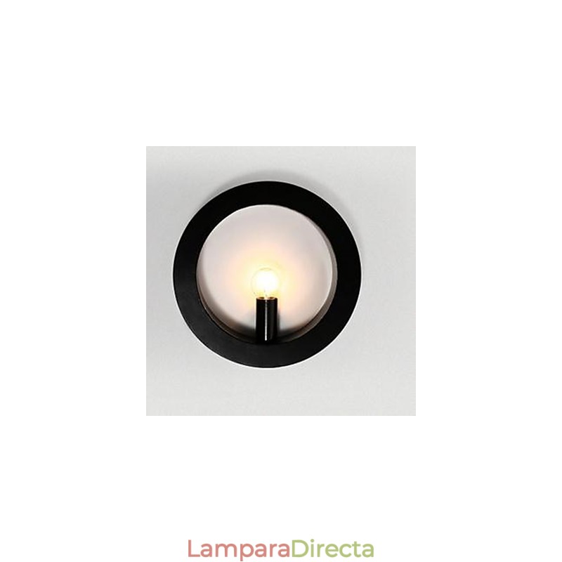 Nueva lámpara de pared de hierro forjado, venta al por mayor, lámpara de pared redonda para sofá o sala de estar.