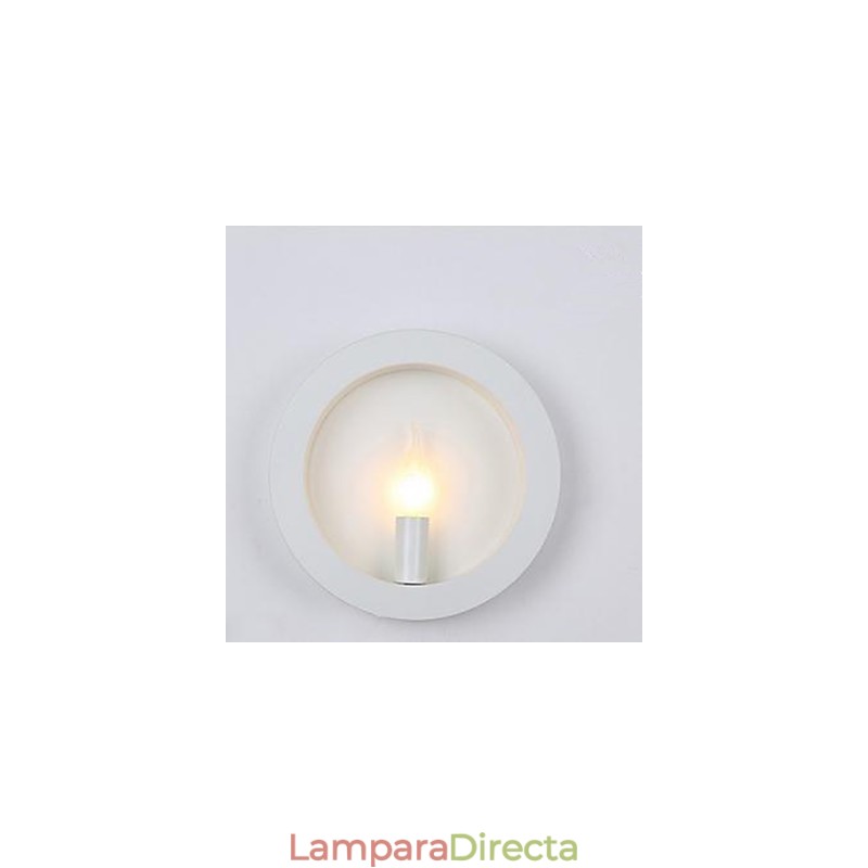 Nueva lámpara de pared de hierro forjado, venta al por mayor, lámpara de pared redonda para sofá o sala de estar.