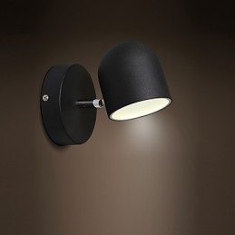Apliques de pared con luz ambiental contemporánea moderna y característica