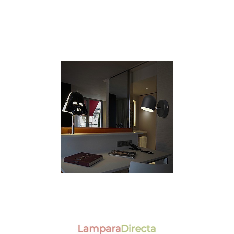 Apliques de pared con luz ambiental contemporánea moderna y característica