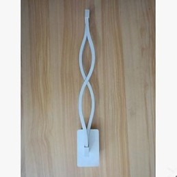 Lámpara de pared moderna y sencilla con diseño creativo para dormitorio, pasillo, sala de estar, TV, fondo, aluminio ondulado, espejo y faros.