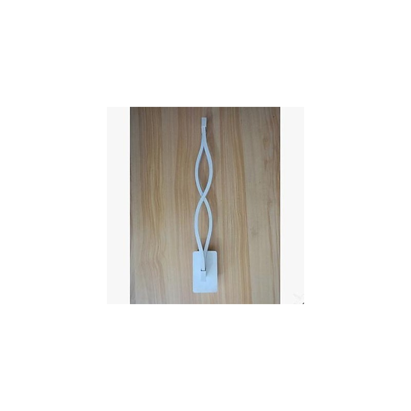 Lámpara de pared moderna y sencilla con diseño creativo para dormitorio, pasillo, sala de estar, TV, fondo, aluminio ondulado, espejo y faros.