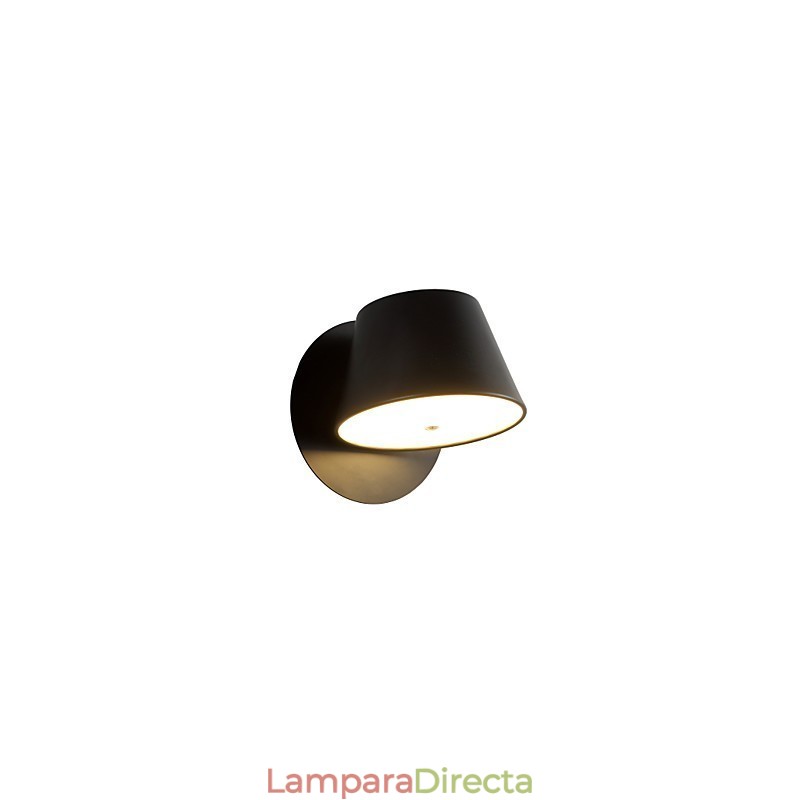 Apliques de pared con luz ambiental contemporánea moderna y característica
