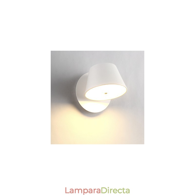 Apliques de pared con luz ambiental contemporánea moderna y característica