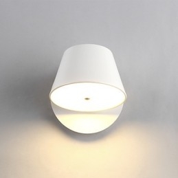 Apliques de pared con luz ambiental contemporánea moderna y característica