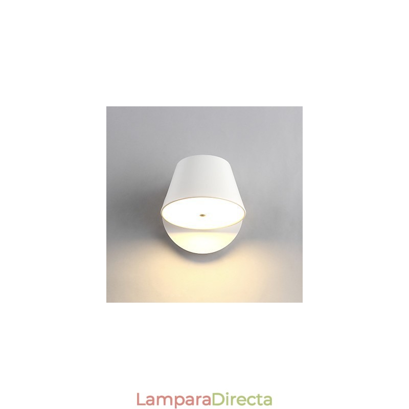 Apliques de pared con luz ambiental contemporánea moderna y característica