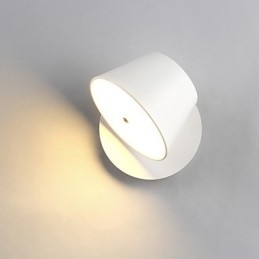 Apliques de pared con luz ambiental contemporánea moderna y característica