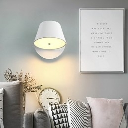 Apliques de pared con luz ambiental contemporánea moderna y característica