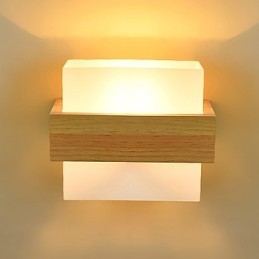 Lámpara de pared creativa para balcón, estilo novedoso, estilo campestre, con protección para los ojos, luz ambiental, apliques de noche