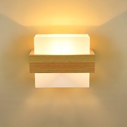 Lámpara de pared creativa para balcón, estilo novedoso, estilo campestre, con protección para los ojos, luz ambiental, apliques de noche