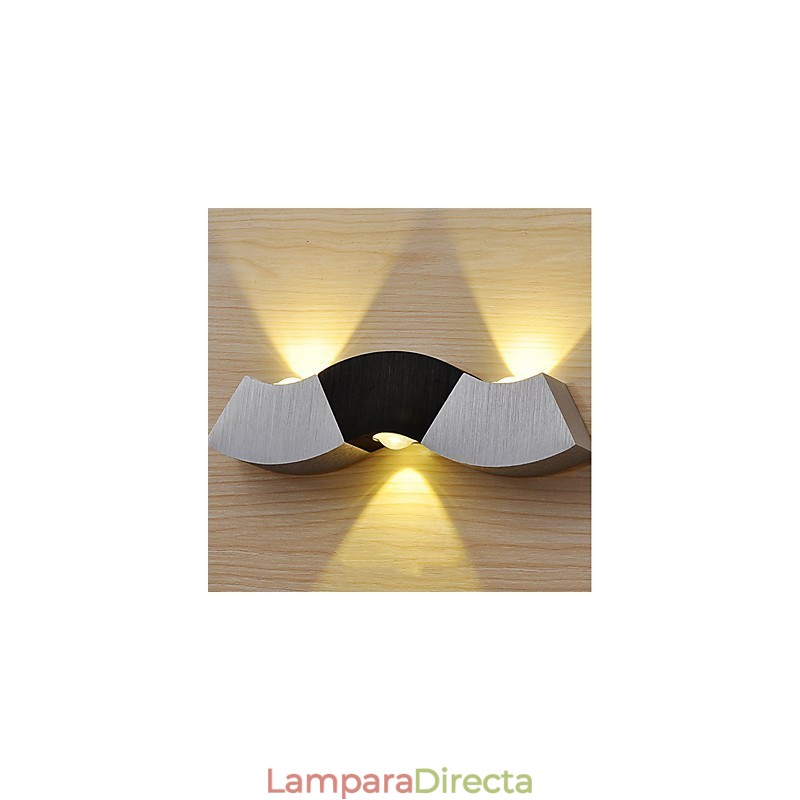 Apliques de pared con luz ambiental de estilo mini, modernos y contemporáneos.