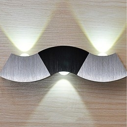 Apliques de pared con luz ambiental de estilo mini, modernos y contemporáneos.