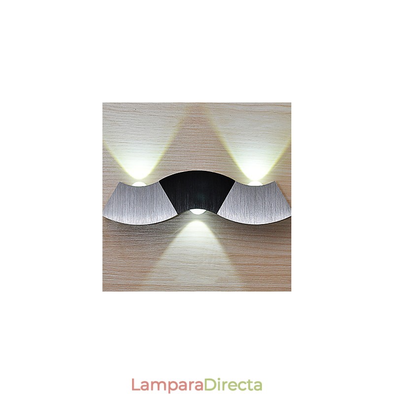 Apliques de pared con luz ambiental de estilo mini, modernos y contemporáneos.