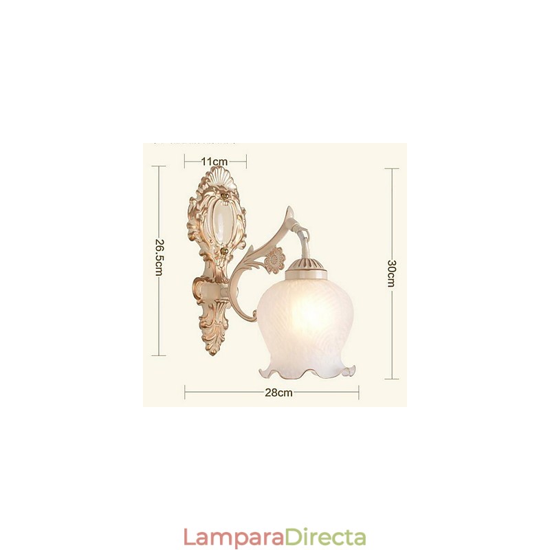 Apliques de pared vintage Otros apliques de pared con luz descendente
