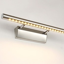 Aplique de pared moderno contemporáneo integrado para iluminación ambiental de baño