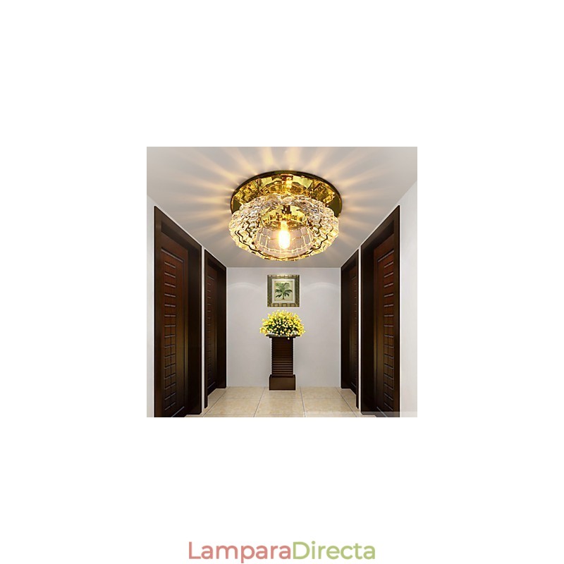 Lámpara de cristal SMD CreativeTube Spotlight Absorb Dome Light
