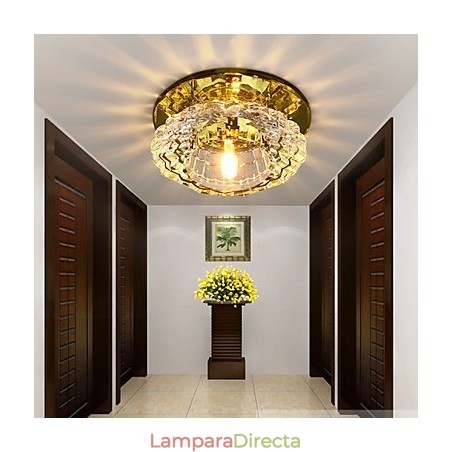 Lámpara de cristal SMD CreativeTube Spotlight Absorb Dome Light Lámpara de cristal SMD CreativeTube Spotlight Absorb Dome Light