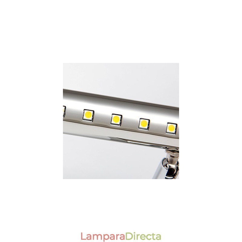 Aplique de pared moderno contemporáneo integrado para iluminación ambiental de baño