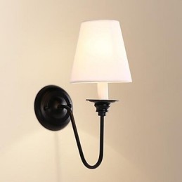 Apliques de pared modernos, contemporáneos, con acabado galvanizado y luz descendente