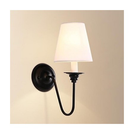 Apliques de pared modernos, contemporáneos, con acabado galvanizado y luz descendente Apliques de pared modernos, contemporáneos, con acabado galvanizado y luz descendente