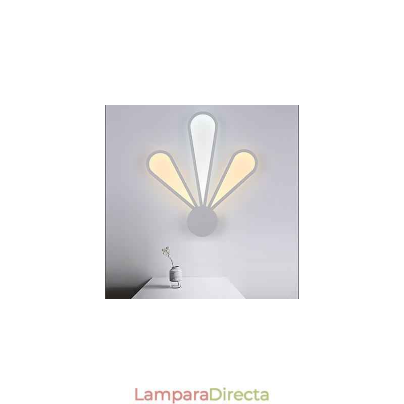 Lámparas de pared modernas estilo simplicidad acrílico sala de estar pasillo dormitorio hotel habitaciones lámpara de noche