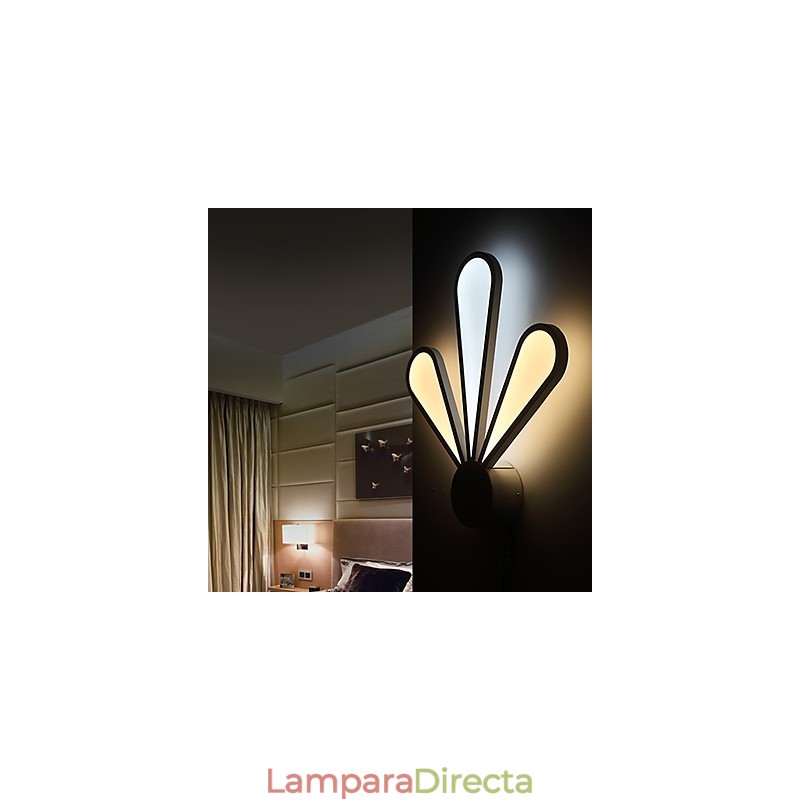 Lámparas de pared modernas estilo simplicidad acrílico sala de estar pasillo dormitorio hotel habitaciones lámpara de noche