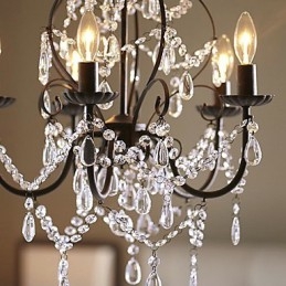 Lámpara de araña decorativa para muebles del hogar