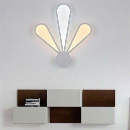 Lámparas de pared modernas estilo simplicidad acrílico sala de estar pasillo dormitorio hotel habitaciones lámpara de noche