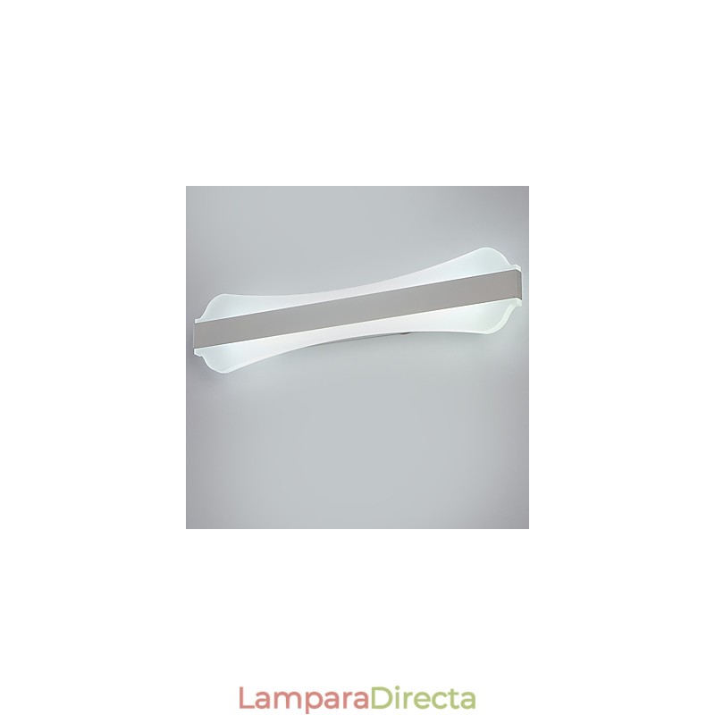 Lámpara de espejo de 10 W de alta calidad, luces de baño de acero inoxidable y acrílico, luces de pared, iluminación de maquillaje
