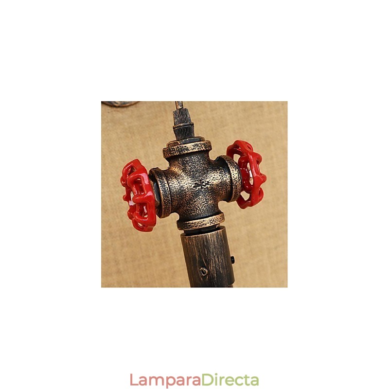 Lámpara de pared moderna y creativa con forma de botella.