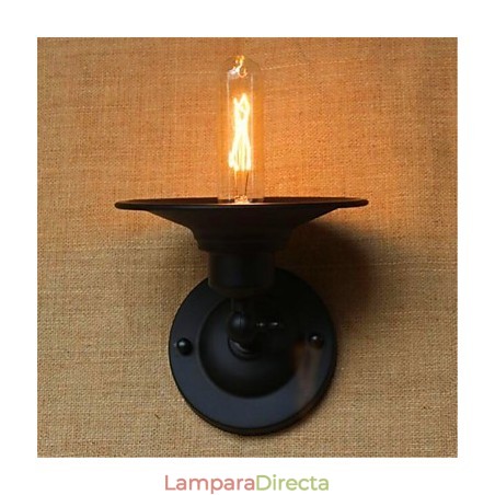 Apliques de pared con luz ambiental de brazo articulado con pintura rústica de estilo campestre Apliques de pared con luz ambiental de brazo articulado con pintura rústica de estilo campestre