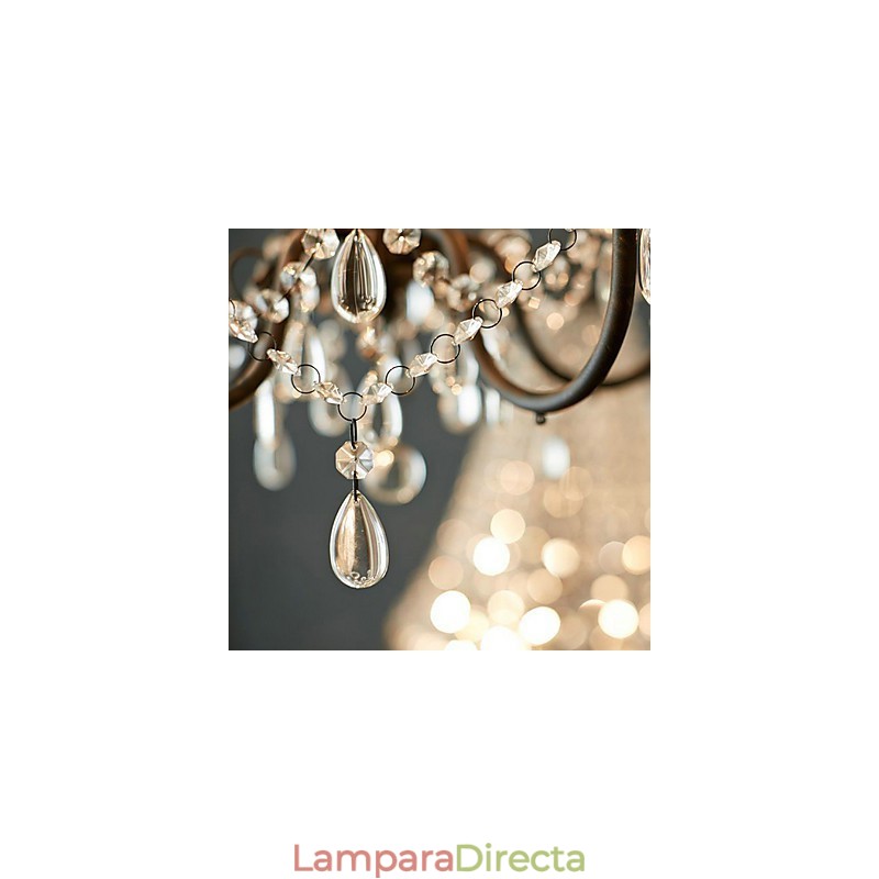 Lámpara de araña decorativa para muebles del hogar