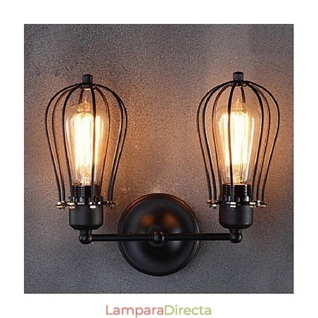 Lámpara de pared de hierro estilo pueblo americano de pomelo retro, lámpara de pared para pasillo de restaurante antiguo Lámpara de pared de hierro estilo pueblo americano de pomelo retro, lámpara de pared para pasillo de restaurante antiguo